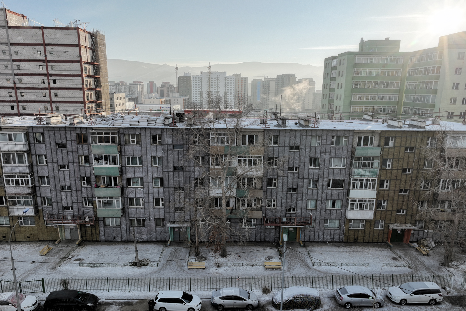 Roof and basement insulation